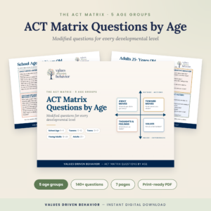 ACT Matrix Questions for Kids, Teens & Adults