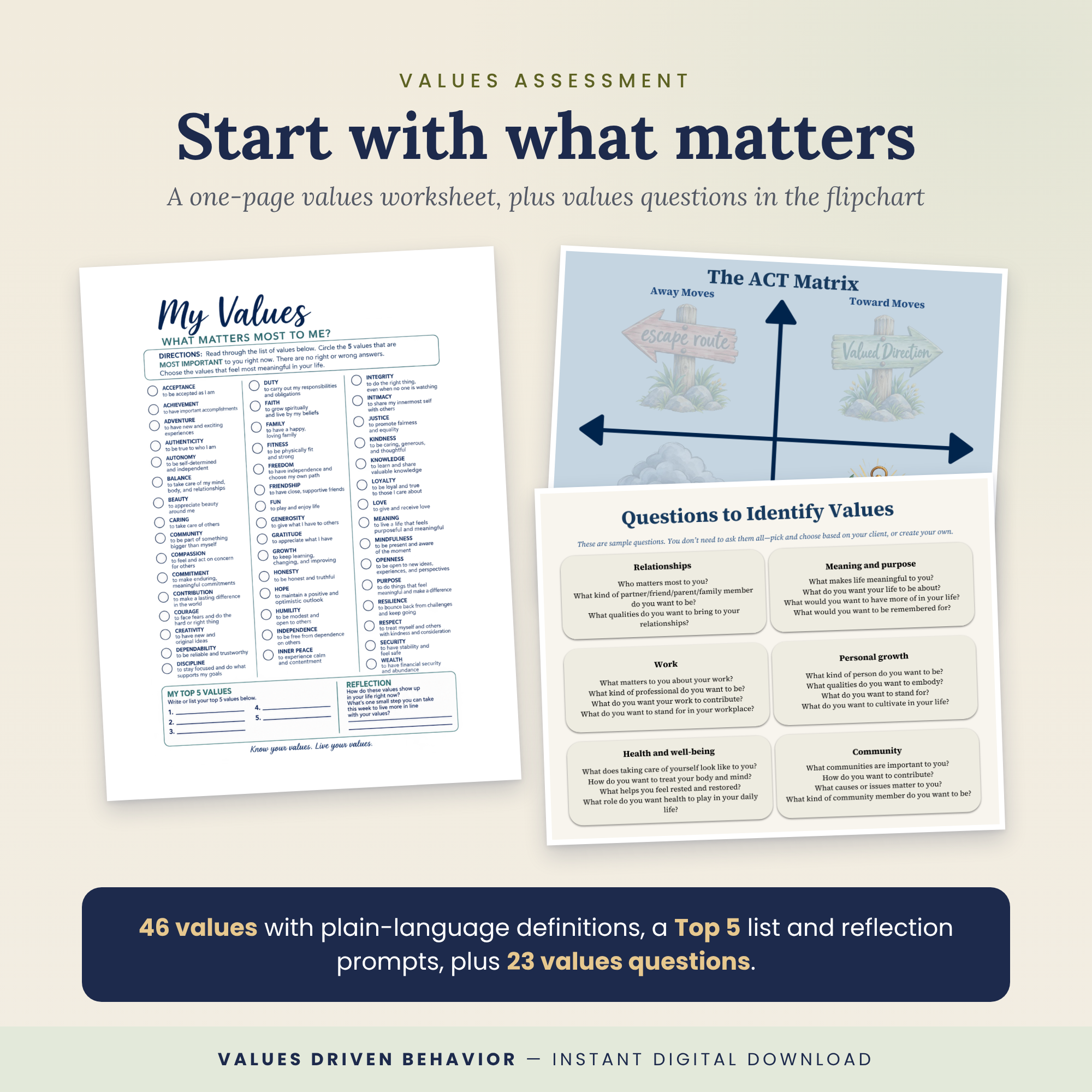 ACT for ABA Behavioral Assessment Bundle: Adult Edition (18+) - Image 3