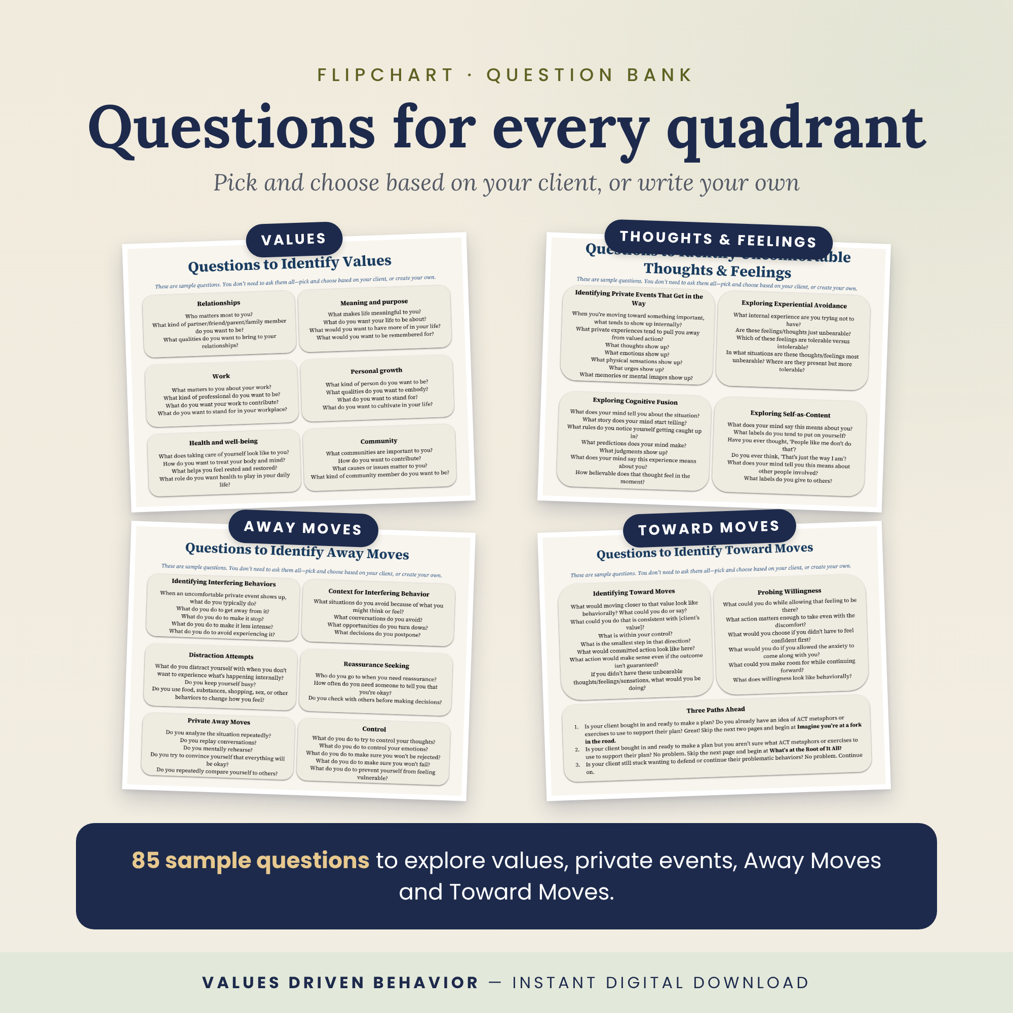 ACT for ABA Behavioral Assessment Bundle: Adult Edition (18+) - Image 7