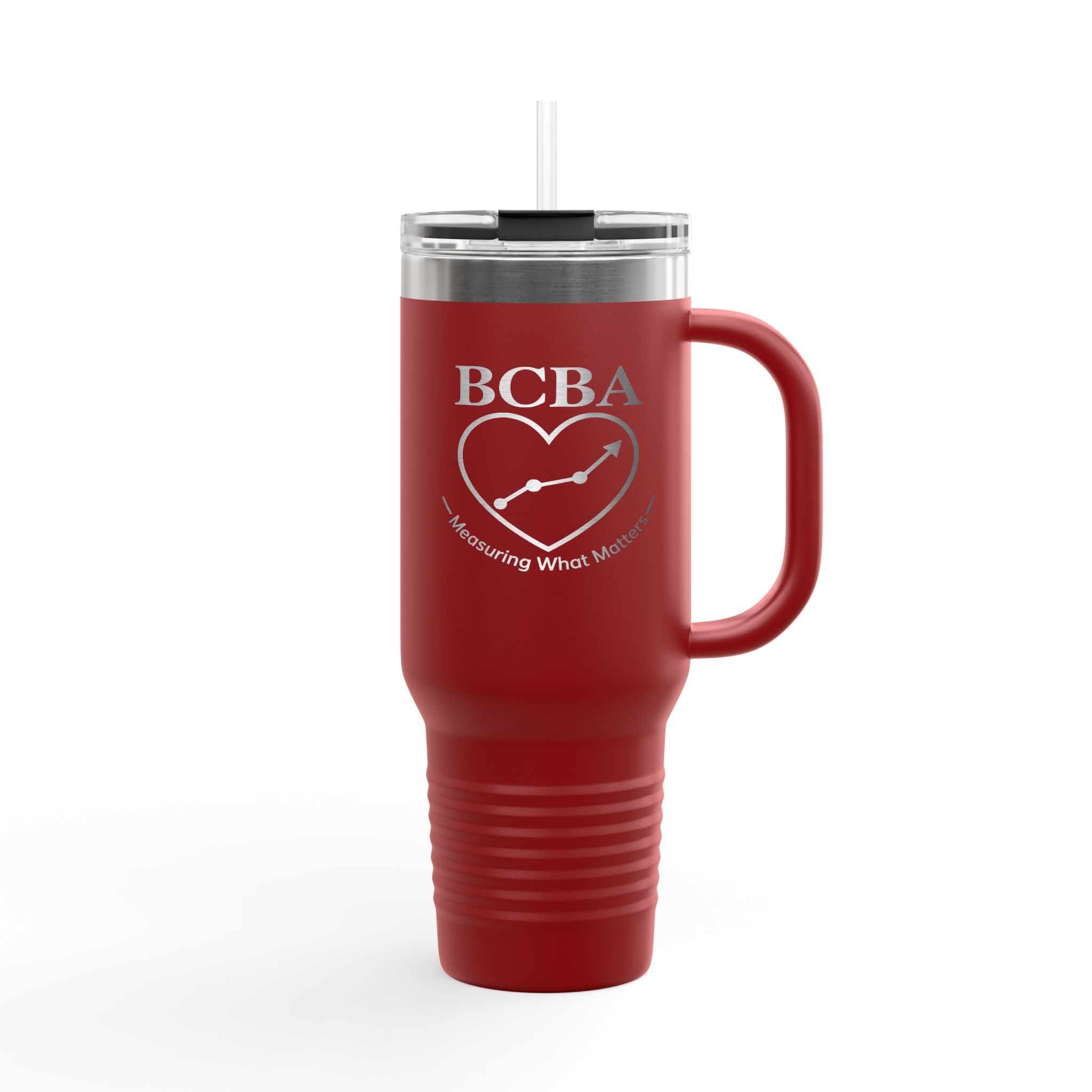 BCBA Tumbler 40oz, Measuring What Matters, Behavior Analyst Gift, ABA Travel Mug - Image 8