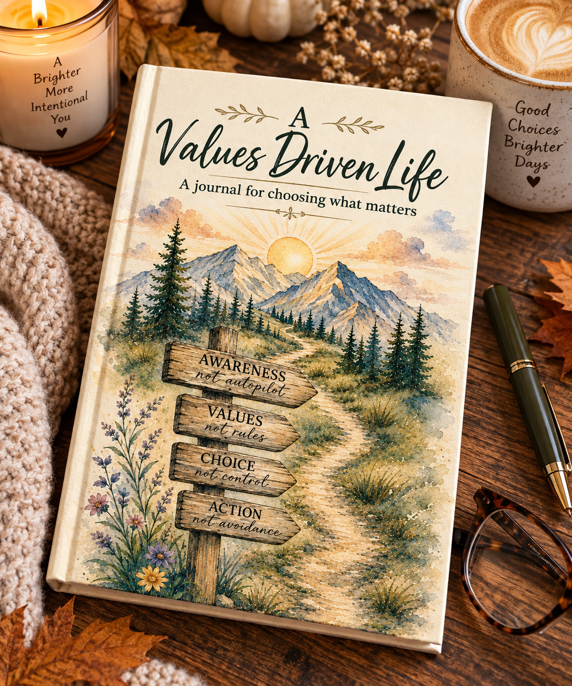Values Driven Life Journal Hardcover