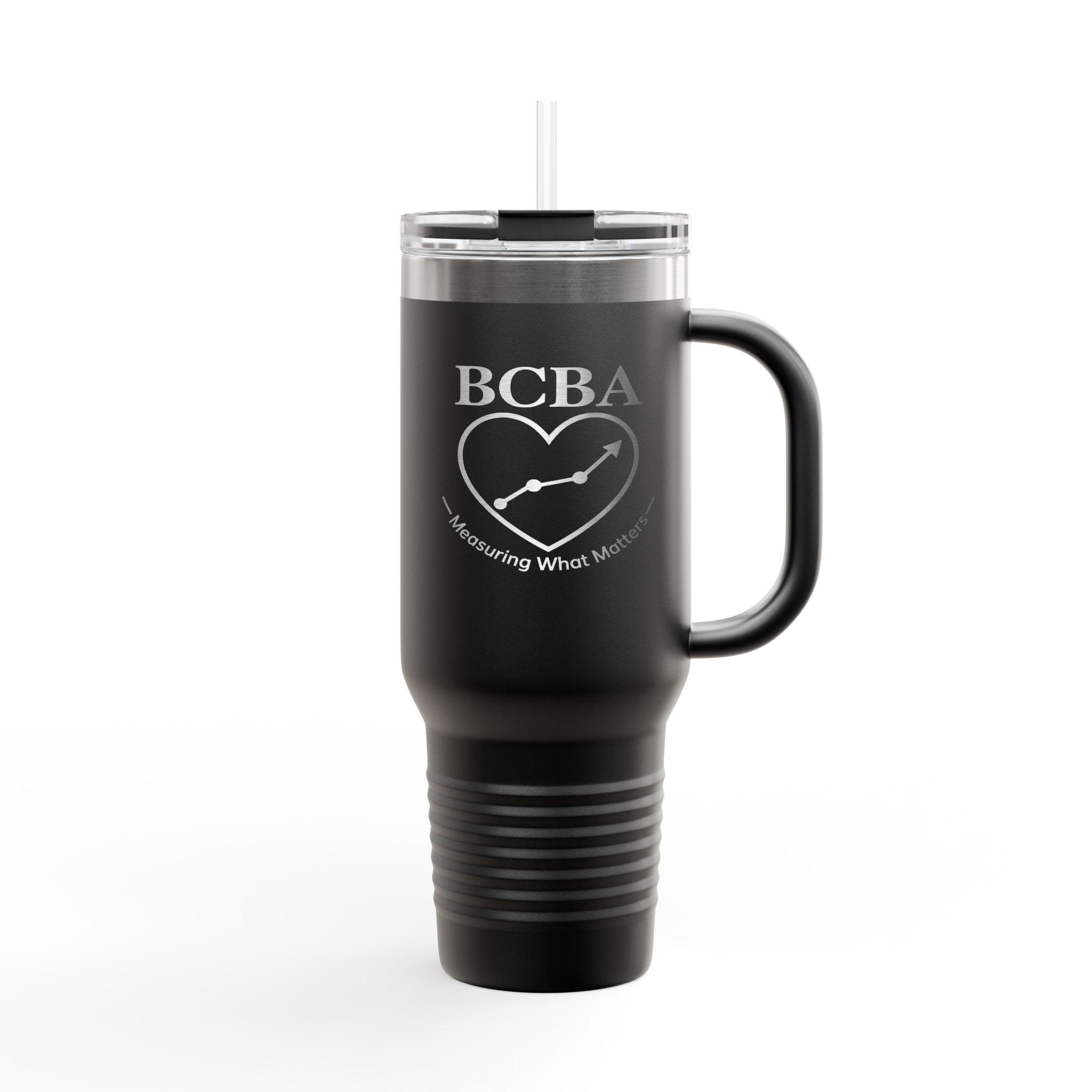 BCBA Tumbler 40oz, Measuring What Matters, Behavior Analyst Gift, ABA Travel Mug - Image 10