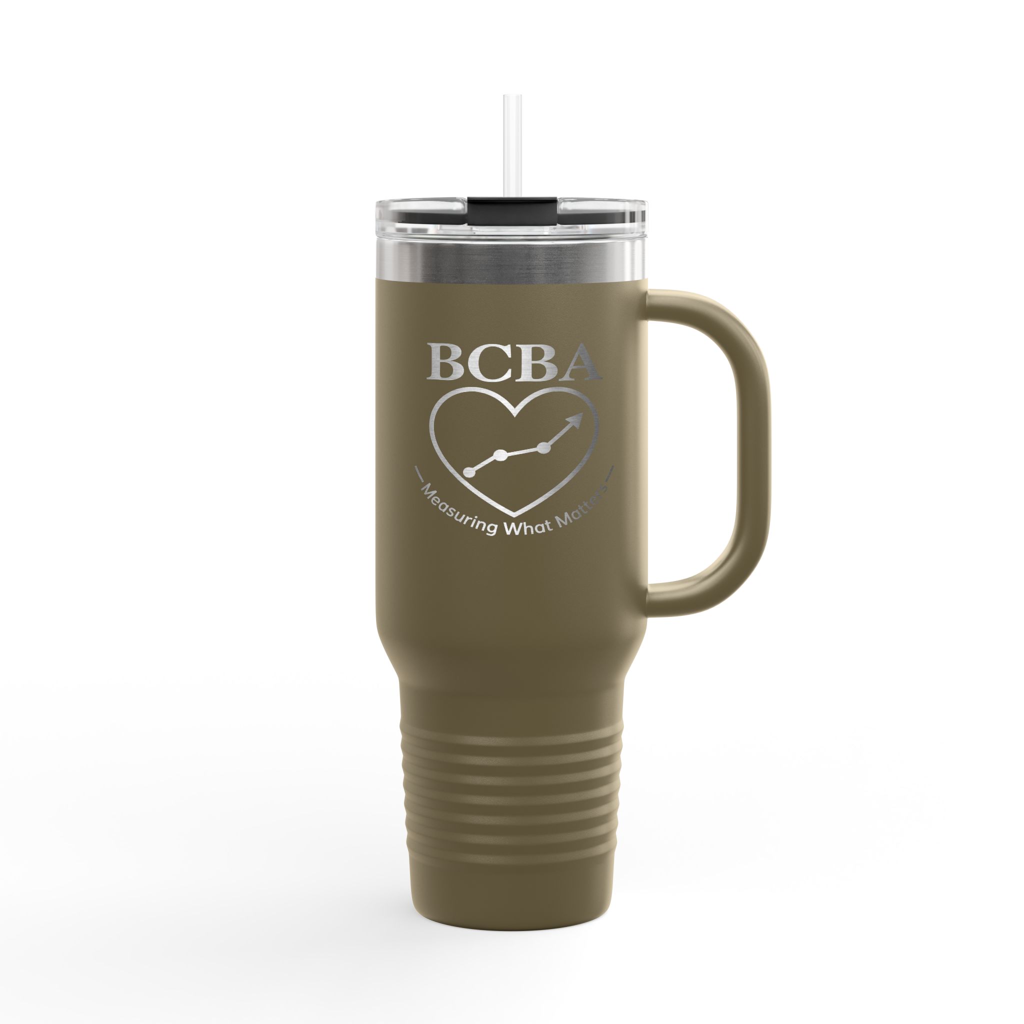 BCBA Tumbler 40oz, Measuring What Matters, Behavior Analyst Gift, ABA Travel Mug - Image 12