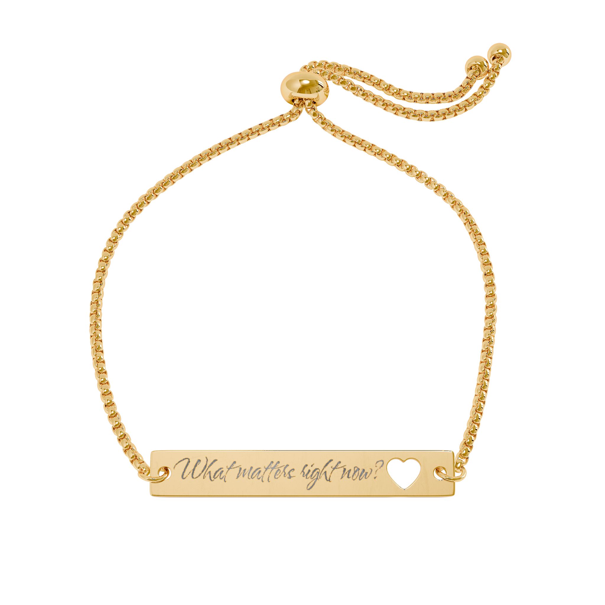 What Matters Right Now Bracelet, Mindfulness Jewelry, Values Reminder, ACT Inspired Gift, Therapist Gift, Mental Health Jewelry - Image 15