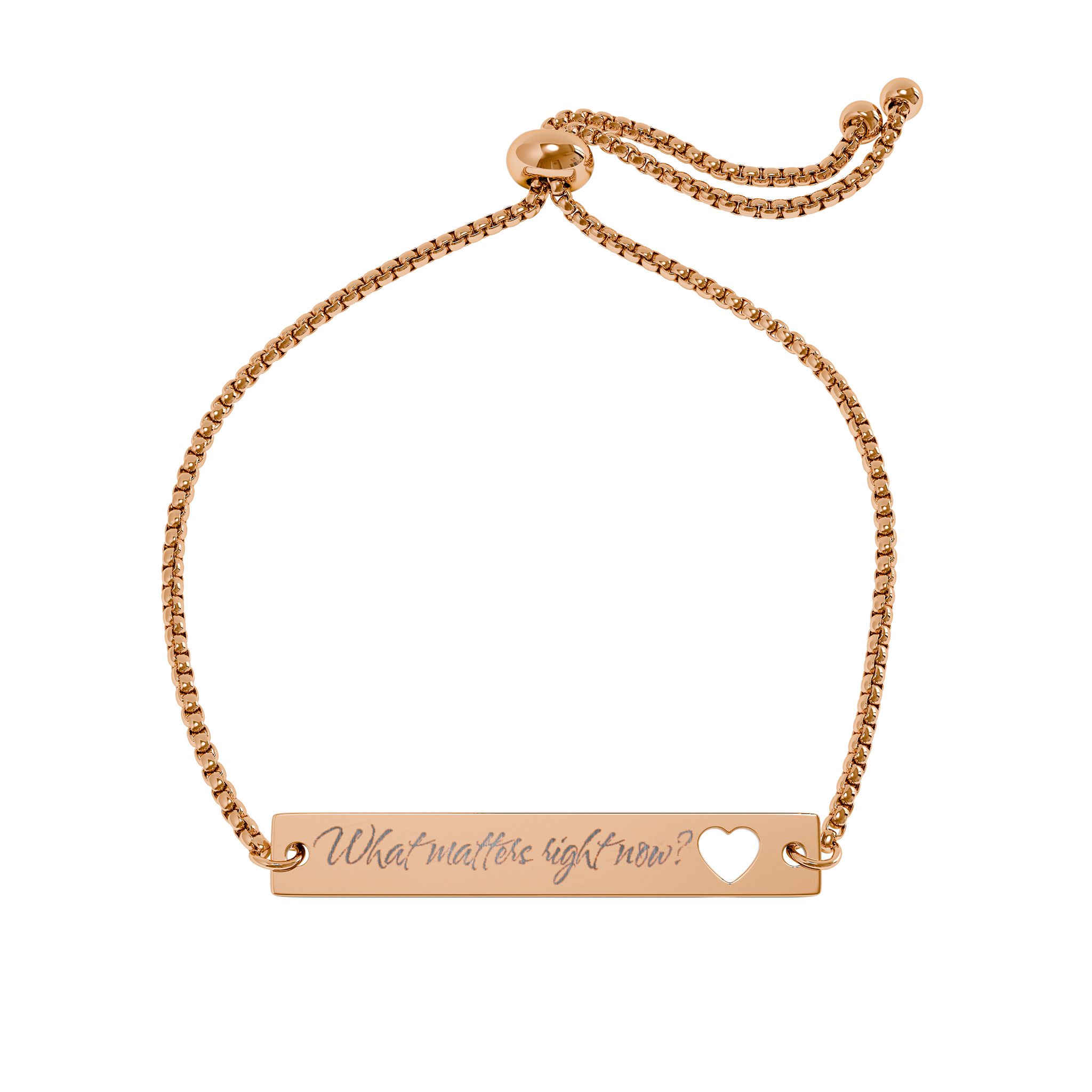 What Matters Right Now Bracelet, Mindfulness Jewelry, Values Reminder, ACT Inspired Gift, Therapist Gift, Mental Health Jewelry - Image 13