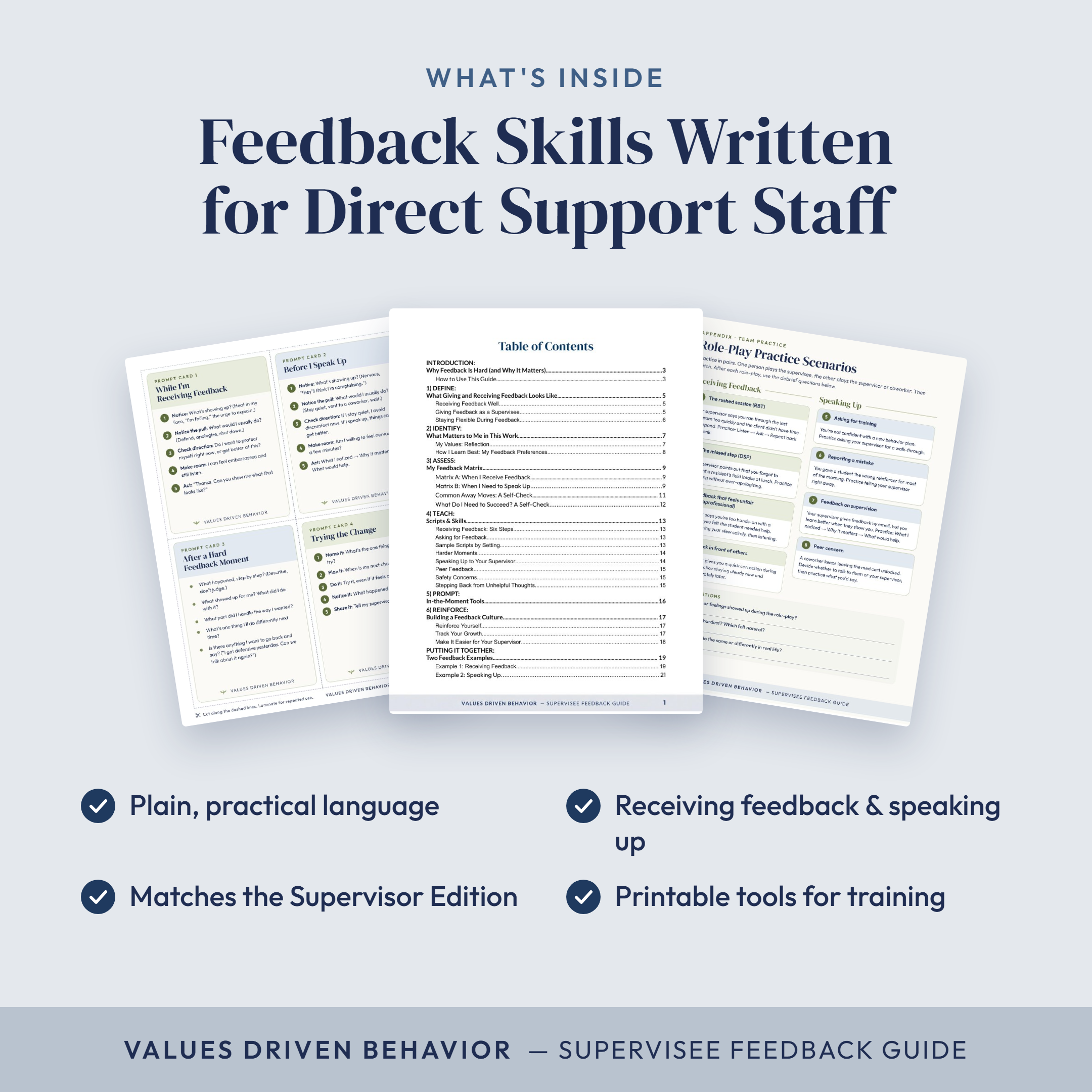 Giving & Receiving Feedback BUNDLE: Supervisor & Supervisee Editions - Image 3