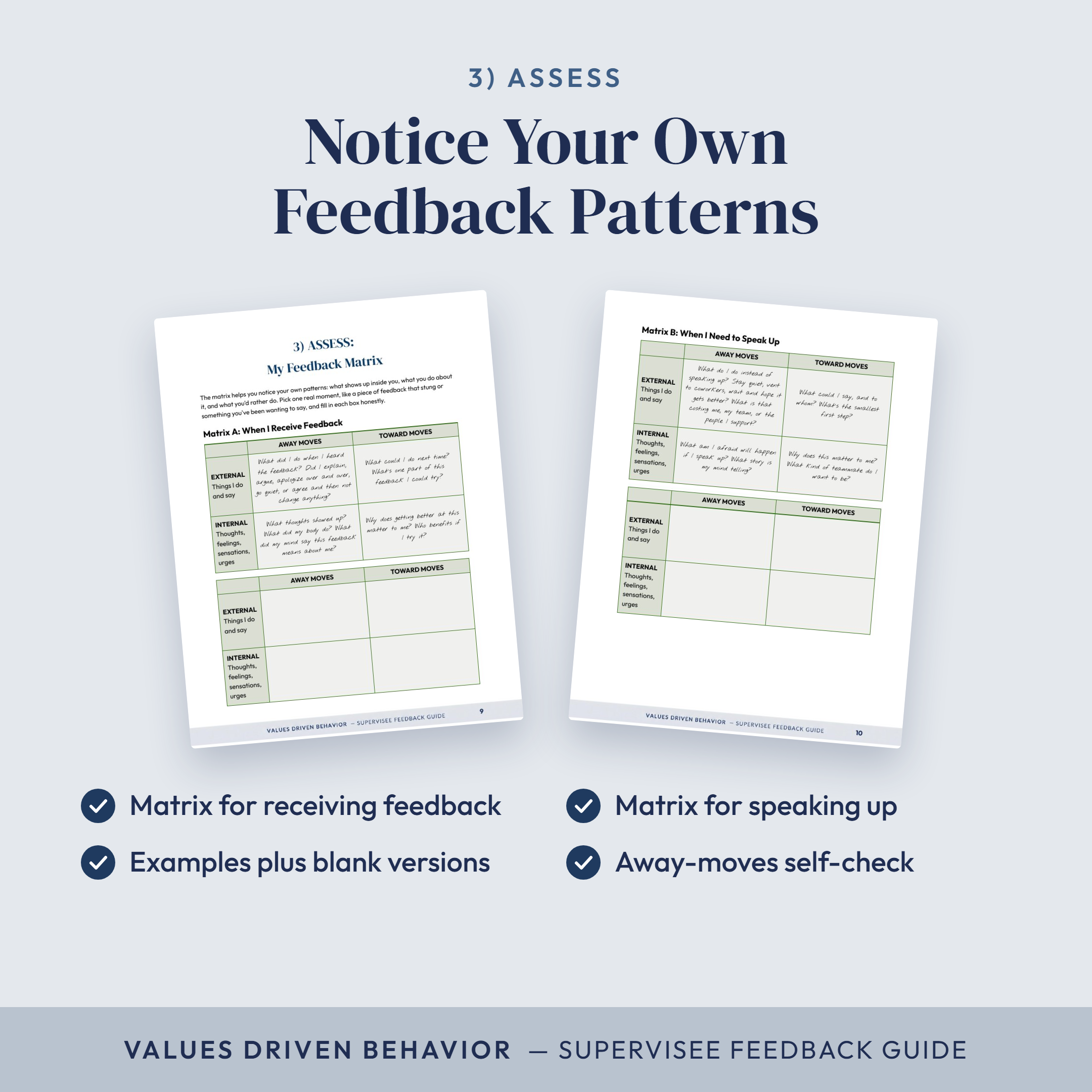 Giving & Receiving Feedback BUNDLE: Supervisor & Supervisee Editions - Image 9