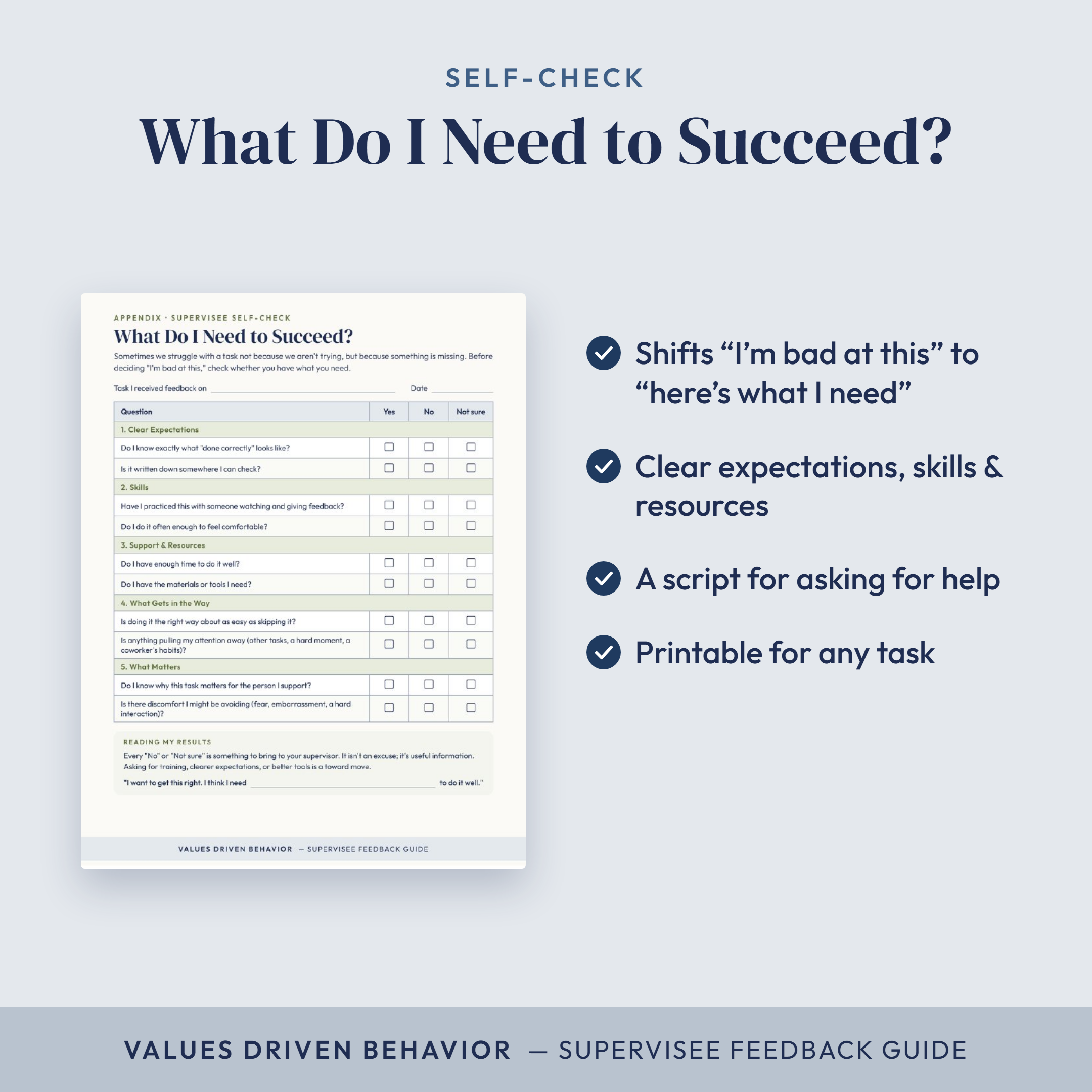 Giving & Receiving Feedback BUNDLE: Supervisor & Supervisee Editions - Image 5