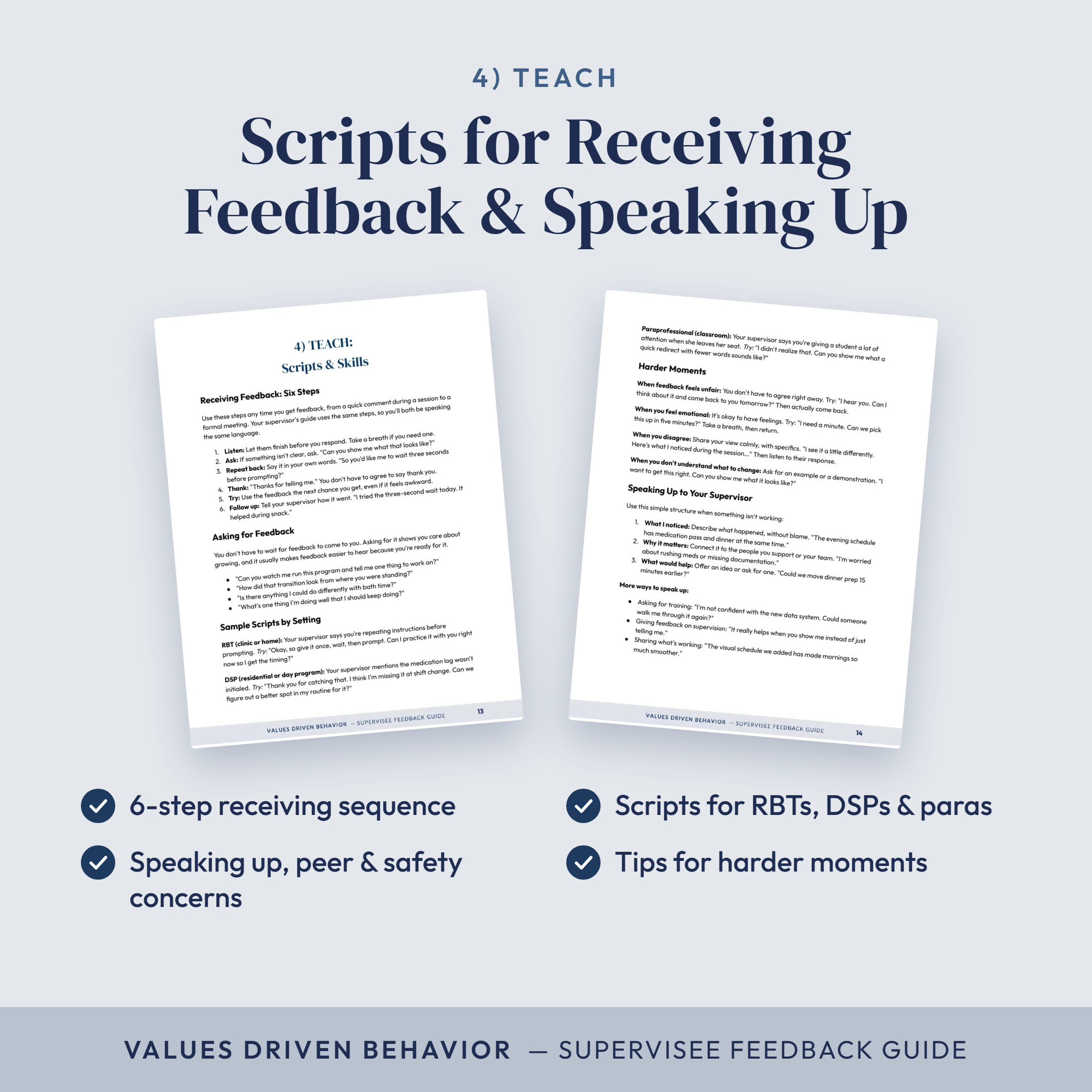 Giving & Receiving Feedback BUNDLE: Supervisor & Supervisee Editions - Image 11