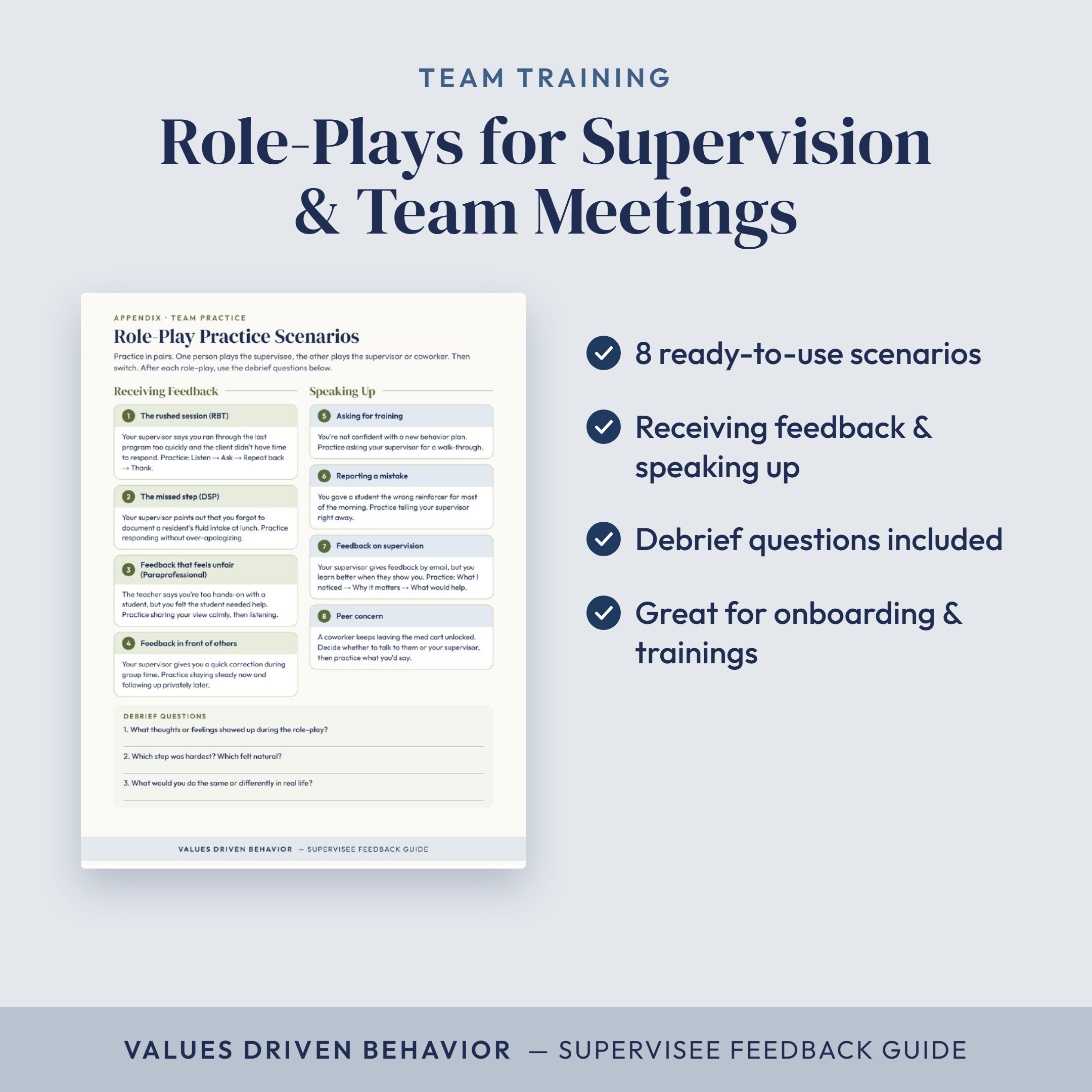 Giving & Receiving Feedback BUNDLE: Supervisor & Supervisee Editions - Image 15