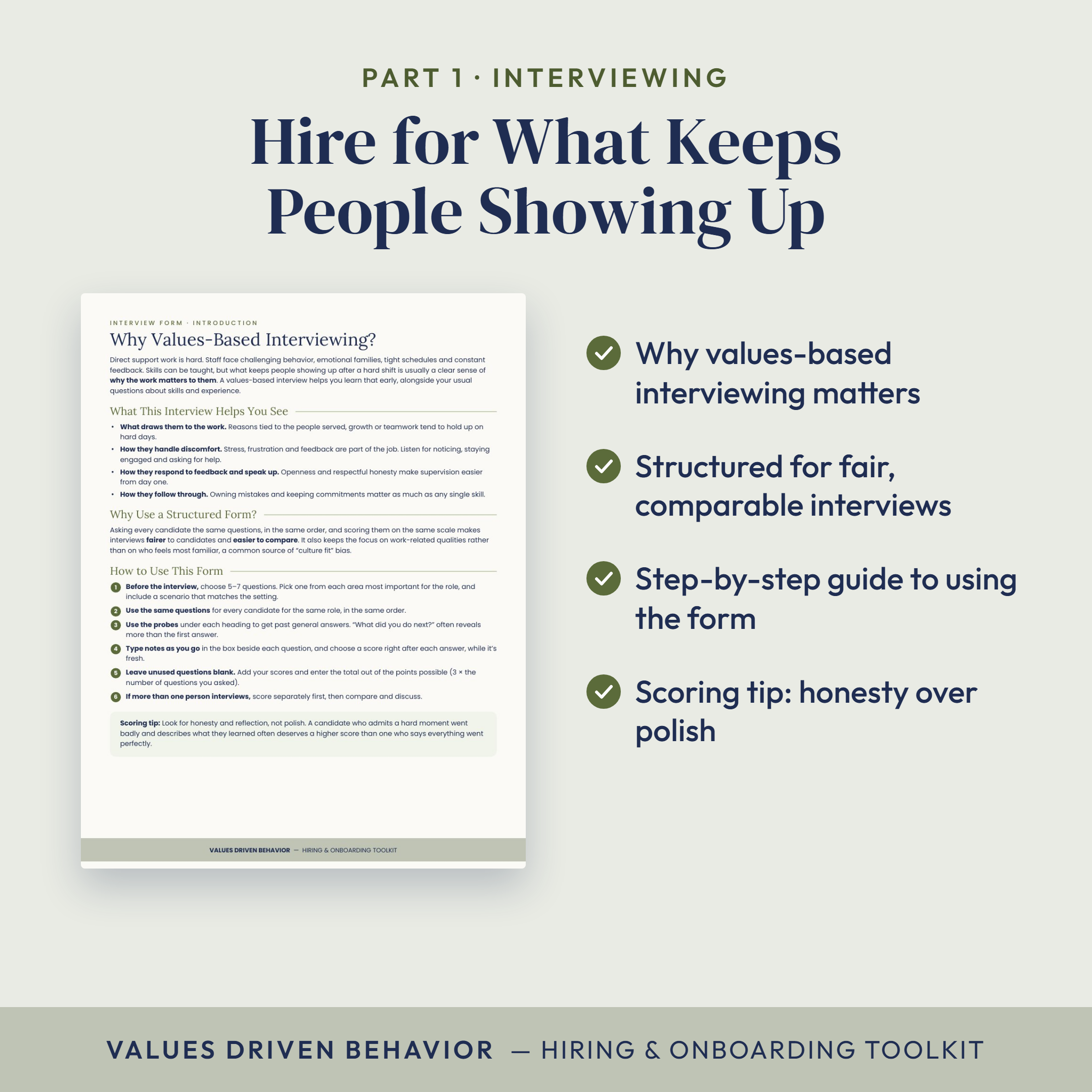 Values-Based Hiring & Onboarding Interviews: An ACT-Informed Toolkit to Support Staff Retention - Image 4