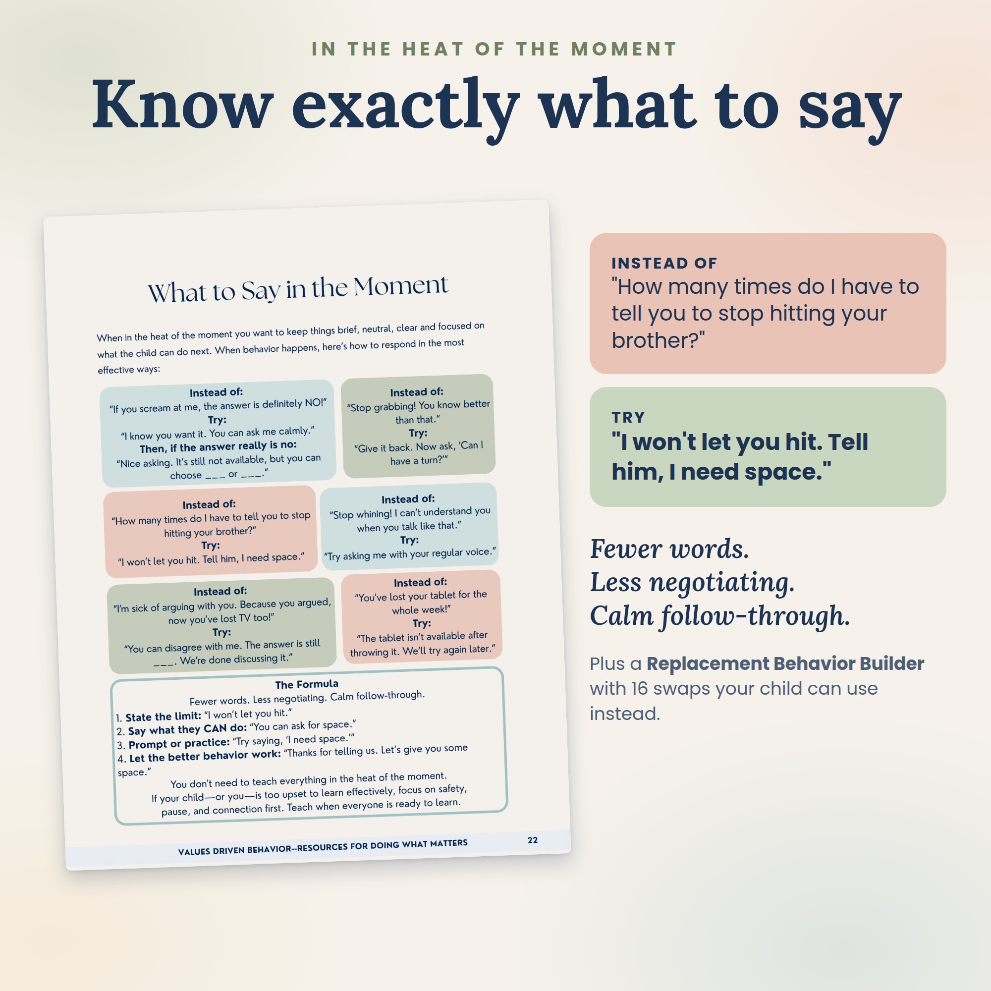 Natural Consequences Chart for Kids - 51 Page Guide for Parents - Image 4