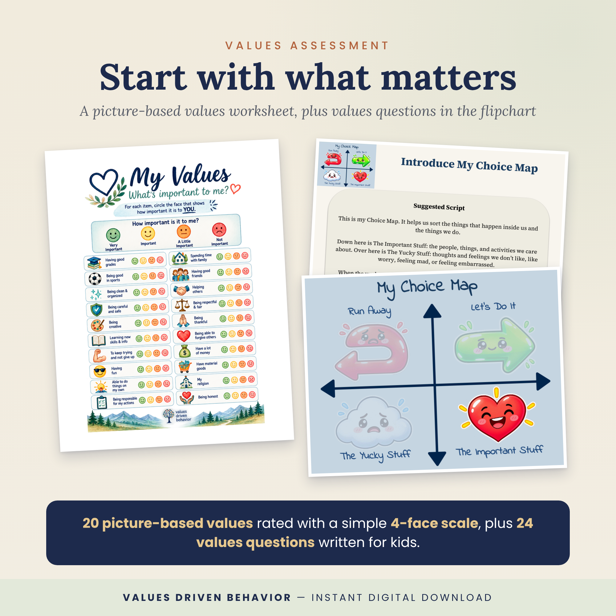 ACT for ABA Behavioral Assessment Bundle: School-Age Edition (6-12) - Image 3