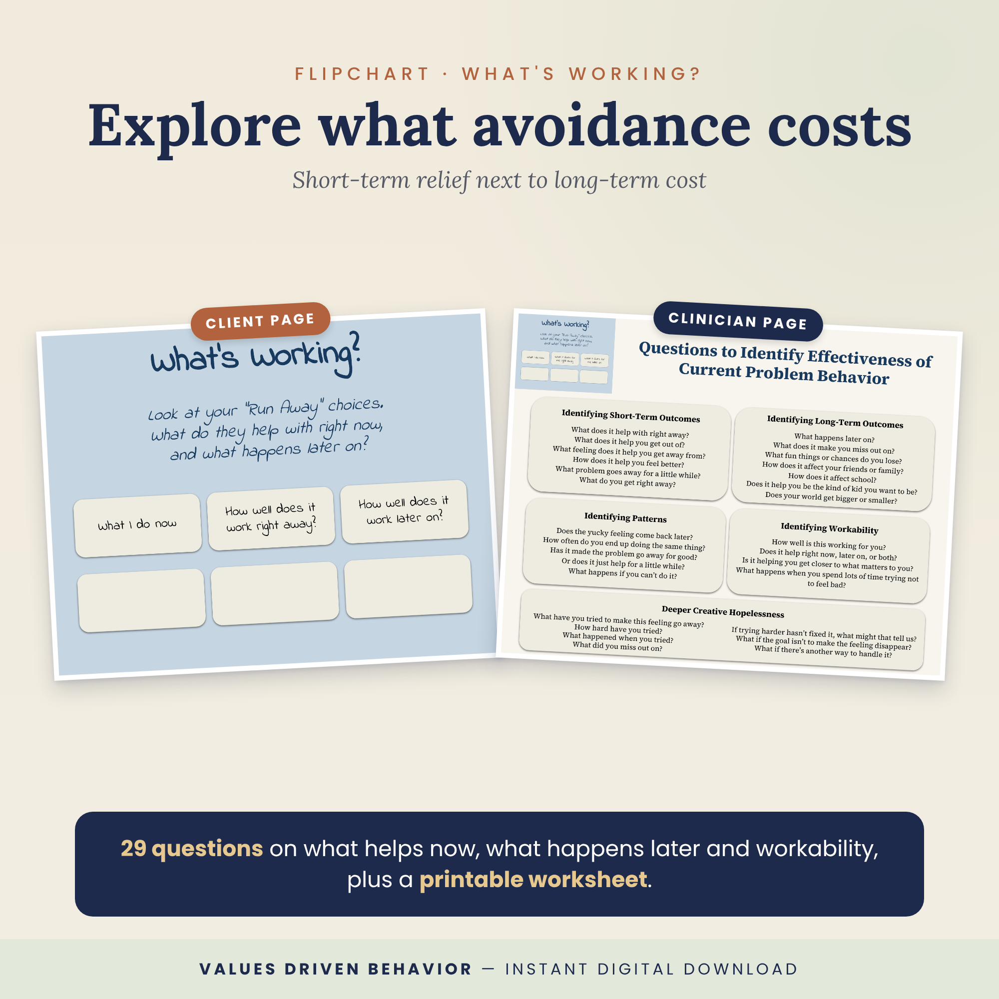 ACT for ABA Behavioral Assessment Bundle: School-Age Edition (6-12) - Image 9