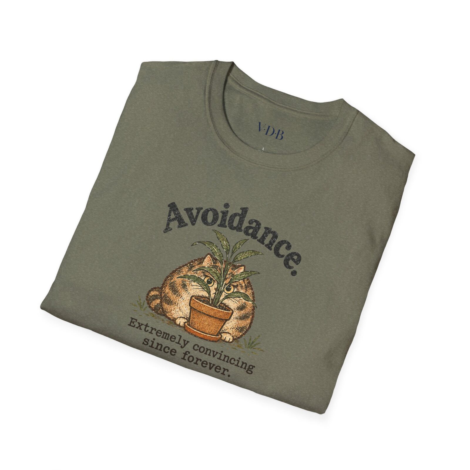 Avoidance Cat Shirt | Funny Hiding Cat Tee - Image 18