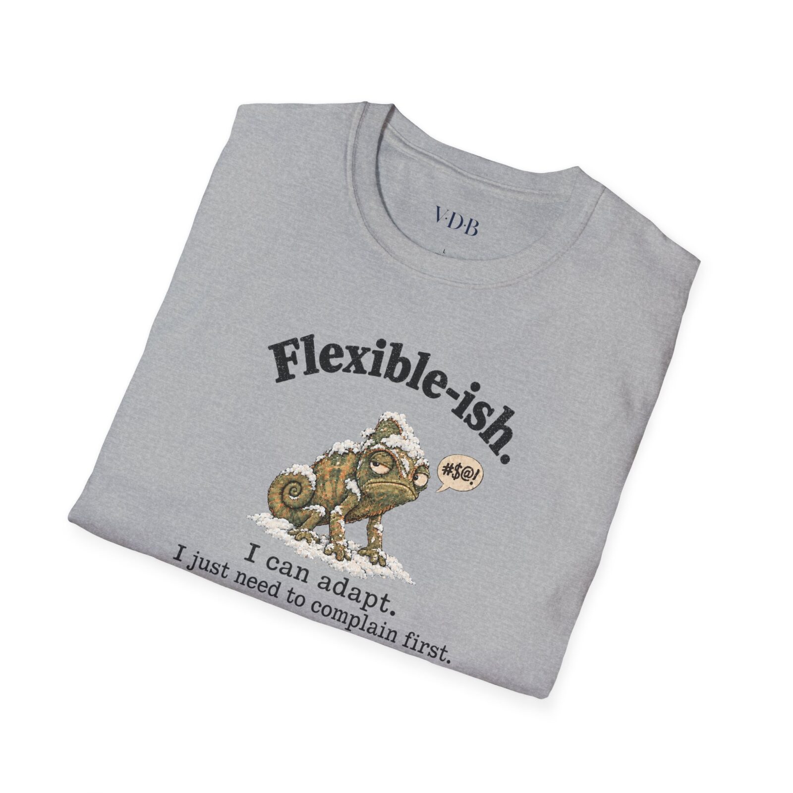 Flexible-ish Grumpy Chameleon Shirt | Funny Winter Tee - Image 17
