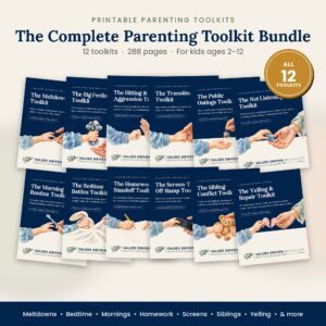 The Values Driven Parenting Toolkit Bundle: All 12 Toolkits