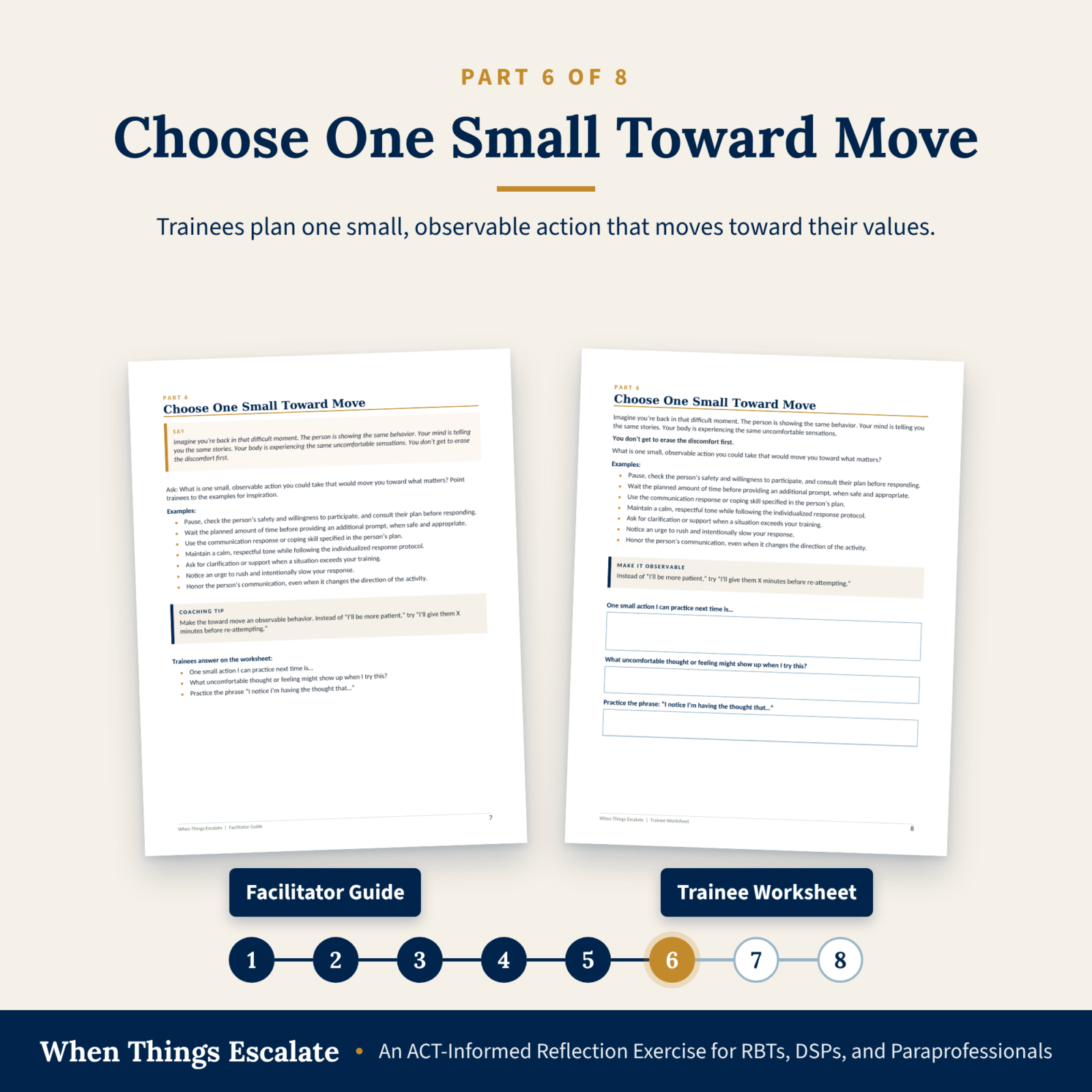 When Things Escalate: An ACT-Informed Reflection Exercise for RBTs, DSPs, and Paraprofessionals - Image 11