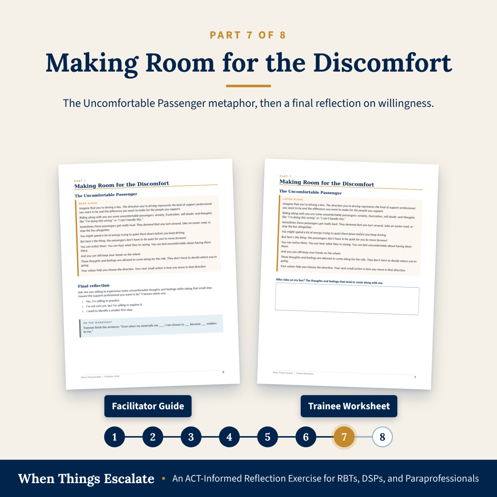When Things Escalate: An ACT-Informed Reflection Exercise for RBTs, DSPs, and Paraprofessionals - Image 12
