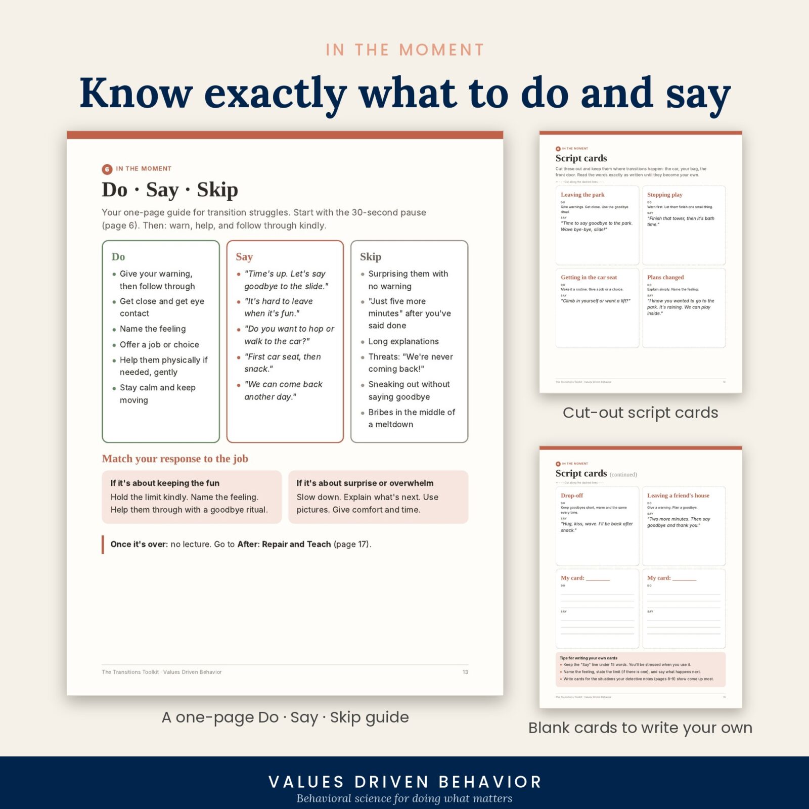 The Transitions Toolkit: Move From One Thing to the Next Without the Meltdown - Image 3